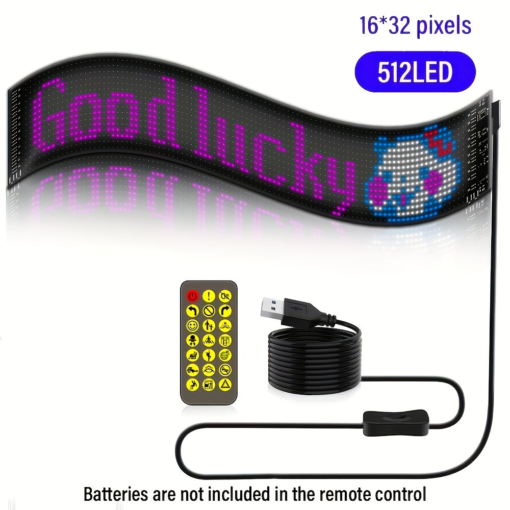 Pantalla de luz suave de píxeles LED inteligente, pantalla LED programable Luz nocturna inteligente, control por aplicación, animación de patrones de texto DIY, puede ser montada en la pared o usarse sobre el escritorio, es decoración para el hogar, creac