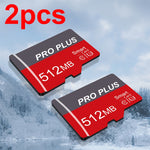 2 piezas Tarjeta de Memoria 8GB, 4GB, 2GB, 1GB Alta Velocidad Flash Micro SD Tarjeta 512MB, 256MB, 128MB, 64MB A1/C10/U3 para Tableta/Cámara/Teléfono Móvil/Portátil/PC/Audio del Coche/Consola de Juegos - ¡Almacena Tus Archivos con Seguridad!
