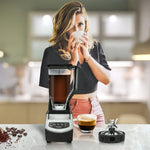 Nutri Ninja Auto iQ Serie 900W/1000W Modo y Taza de Reemplazo de Cuchilla de Blender Duo 2, 24oz