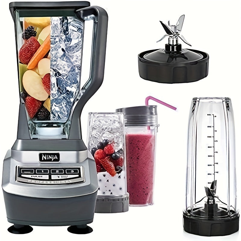 Nutri Ninja Auto iQ Serie 900W/1000W Modo y Taza de Reemplazo de Cuchilla de Blender Duo 2, 24oz