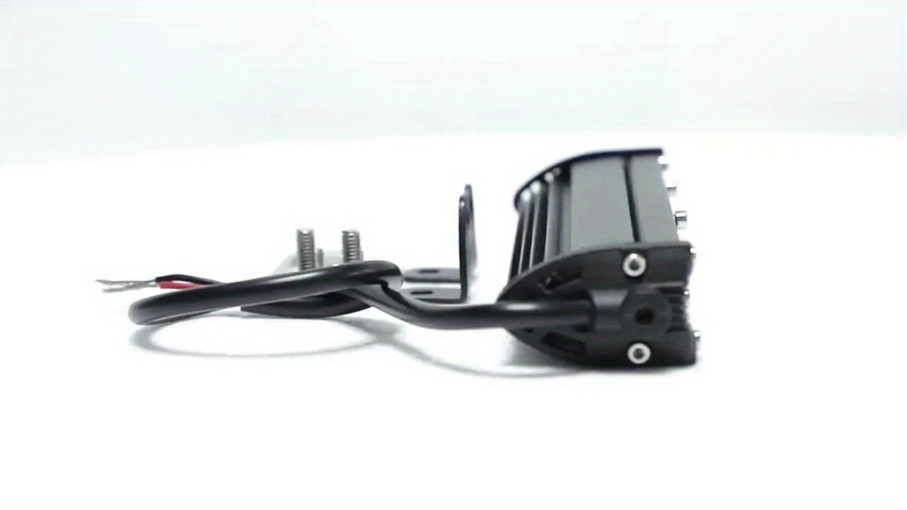 Conquista la oscuridad con la barra de luz LED delgada de 6D 20.32 cm 12V 24V. Potente luz de trabajo todoterreno para camiones, vehículos todo terreno, automóviles: perfecta para aventuras 4x4.