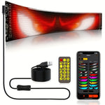 Pantalla de luz suave de píxeles LED inteligente, pantalla LED programable Luz nocturna inteligente, control por aplicación, animación de patrones de texto DIY, puede ser montada en la pared o usarse sobre el escritorio, es decoración para el hogar, creac